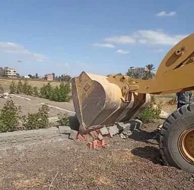 إزالة «9» حالات تعدٍ على أملاك الدولة في محافظة الشرقية