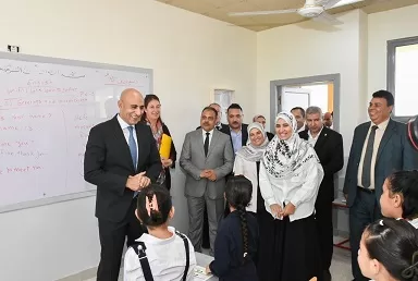 خلال زيارته للشرقية.. وزير التربية والتعليم يؤكد أن الانضباط هو أساس العملية التعليمية 5 - جريدة الجمهورية 4 99 - جريدة الجمهورية
