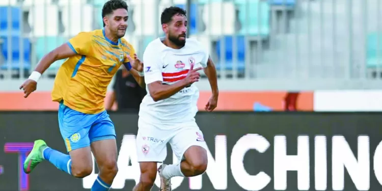 فاز بثنائية.. وحافظ على الصدارة: الزمالك يُعمِّق «جراح الدراويش» 