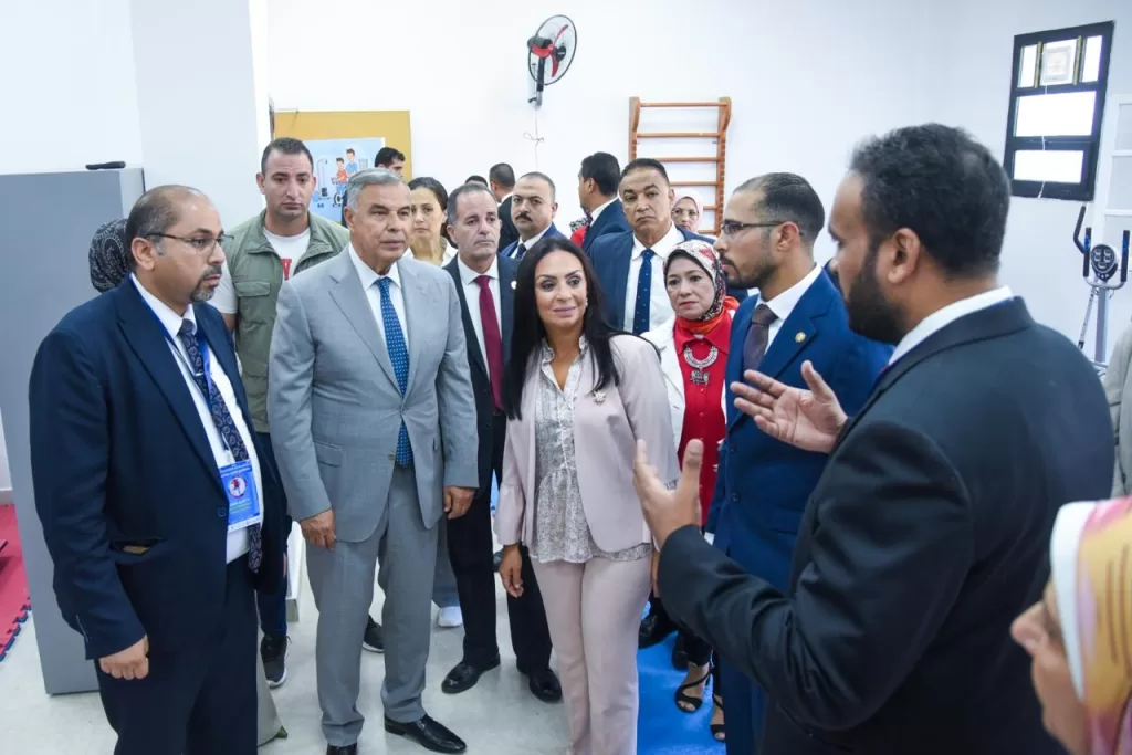 خطوة على طريق الدمج والتمكين.. «حياة كريمة» تُطلق مركزًا متكاملاً لتأهيل ذوي الإعاقة ببرج العرب 5 - جريدة الجمهورية 5 2 - جريدة الجمهورية