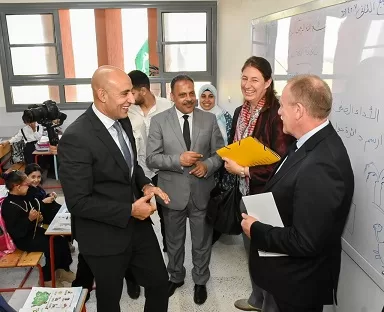 خلال زيارته للشرقية.. وزير التربية والتعليم يؤكد أن الانضباط هو أساس العملية التعليمية 6 - جريدة الجمهورية 5 75 - جريدة الجمهورية