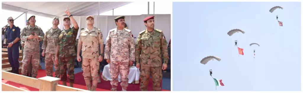 أنشطة مكثفة للتدريب «النجم الساطع 2025».. تنفيذ قفز حر مظلي بمنطقة الأهرامات 11 - جريدة الجمهورية 544838769 1080486920922594 2988784716650517558 n - جريدة الجمهورية