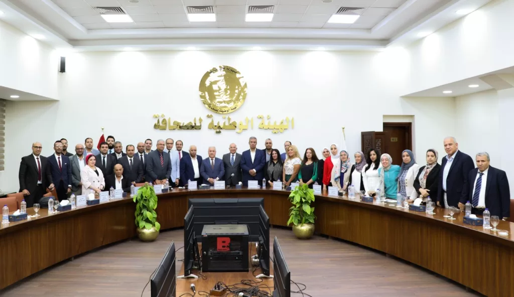 «الشوربجي» يؤكد الانفتاح على كافة الآراء حول خارطة الطريق الإعلامية 24 - جريدة الجمهورية 546628294 1251896916950844 1445076213307828302 n 1 - جريدة الجمهورية