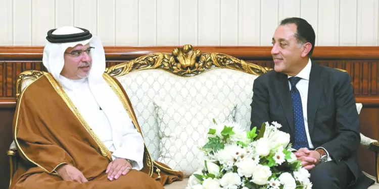 رئيس الوزراء يستقبل ولى عهد مملكة البحرين 1 - جريدة الجمهورية رئيس الوزراء يستقبل ولى عهد مملكة البحرين
