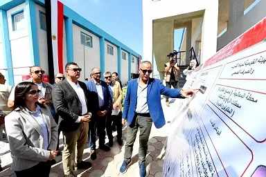 «وزير الإسكان» و«محافظ البحيرة» يفتتحان محطة معالجة الصرف الصحي بمركز بدر 6 - جريدة الجمهورية 6 60 - جريدة الجمهورية