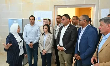 «وزير الإسكان» و«محافظ البحيرة» يفتتحان محطة معالجة الصرف الصحي بمركز بدر 7 - جريدة الجمهورية 7 33 - جريدة الجمهورية