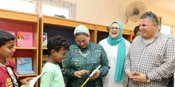 المستشارة أمل عمار تتفقد أنشطة المجلس القومي للمرأة بمدينة شلاتين