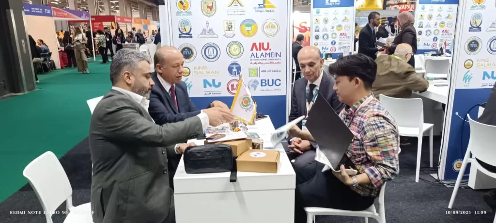 رئيس جامعتي المنصورة يمثل مصر في مؤتمر «EAIE» بالسويد لتعزيز الشراكات الدولية 6 - جريدة الجمهورية IMG 20250910 WA0301 - جريدة الجمهورية