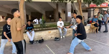 جامعة حلوان تستقبل العام الجامعي الجديد بمهرجان رياضي حماسي