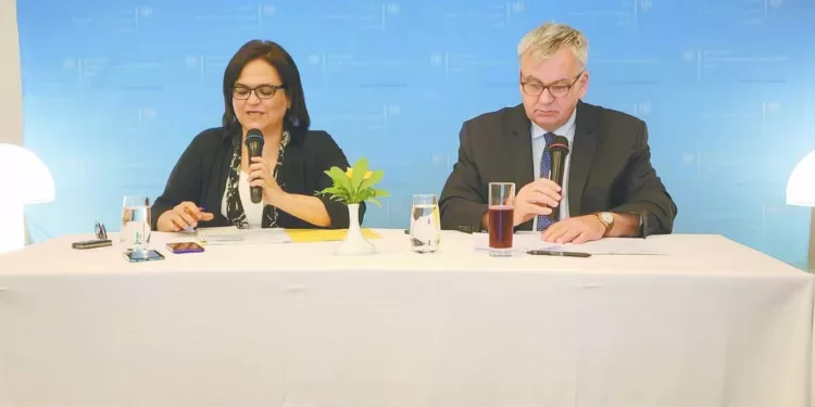 سفير ألمانيا يشيد بالدور المصرى فى التعامل مع الوضع فى قطاع غزة 1 - جريدة الجمهورية «بيراميدز» يختتم استعداداته لمواجهة الجيش الرواندى