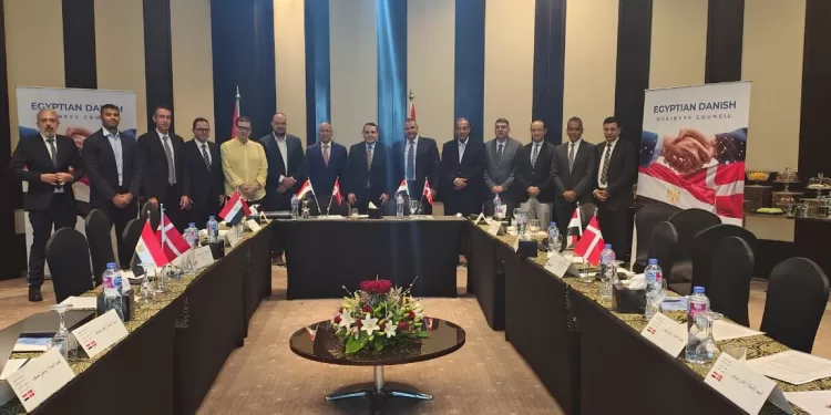التمثيل التجاري يشارك في الاجتماع الاول للجانب المصري بمجلس الأعمال المصري الدنماركي