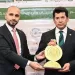 وزير الشباب والرياضة يتسلم «درع الجدارة» تقديرًا لجهوده في التنمية المستدامة