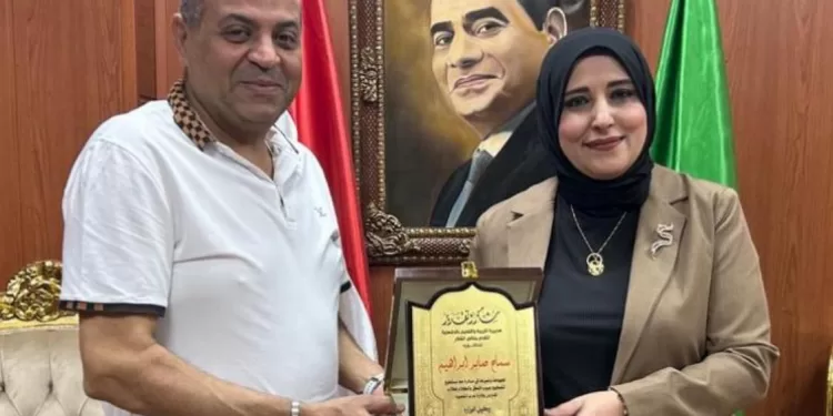 تعليم الدقهلية يكرم «سماح صابر»: جهود متميزة في مساعدة طلاب الدمج 1 - جريدة الجمهورية تعليم الدقهلية يكرم «سماح صابر»: جهود متميزة في مساعدة طلاب الدمج