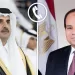 في اتصال مع أمير قطر.. الرئيس السيسي يُعلن إدانة واستنكار العمل العدواني الإسرائيلي