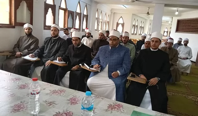 أوقاف كفر الشيخ تواصل الدورة العلمية للأئمة المتميزين لدراسة كتب التراث. 1 - جريدة الجمهورية أوقاف كفر الشيخ تواصل الدورة العلمية للأئمة المتميزين لدراسة كتب التراث.