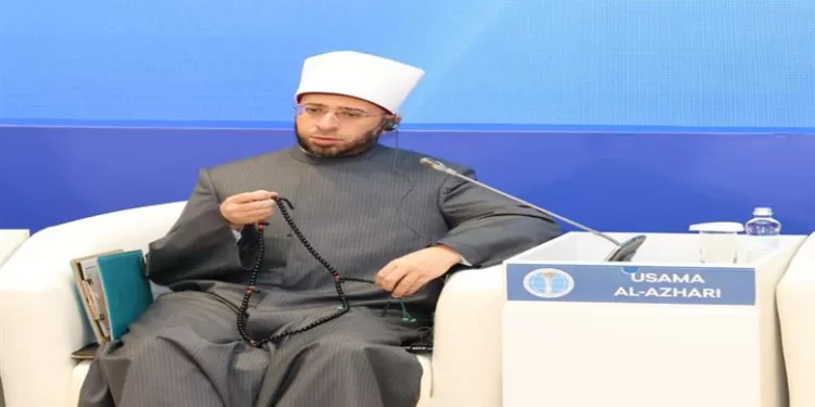 من قلب آستانا: وزير الأوقاف يؤكد ضرورة مواجهة المجازر الإسرائيلية في غزة