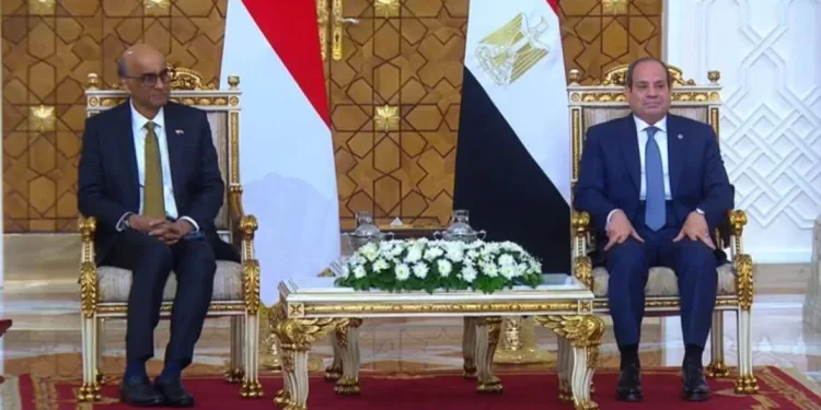 السيسي يشهد توقيع اتفاقية بين «الوطنية للتدريب» وكلية الخدمة المدنية السنغافورية 1 - جريدة الجمهورية السيسي يشهد توقيع اتفاقية بين «الوطنية للتدريب» وكلية الخدمة المدنية السنغافورية