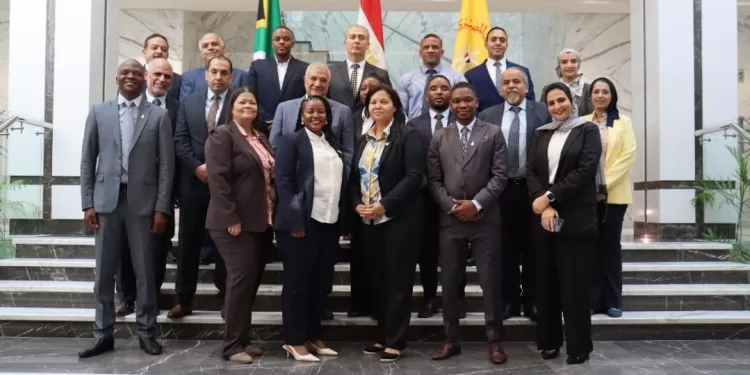 البنك المركزي المصري يستقبل وفدًا من جنوب إفريقيا لتبادل الخبرات في مجال طباعة النقد 1 - جريدة الجمهورية البنك المركزي المصري يستقبل وفدًا من جنوب إفريقيا لتبادل الخبرات في مجال طباعة النقد