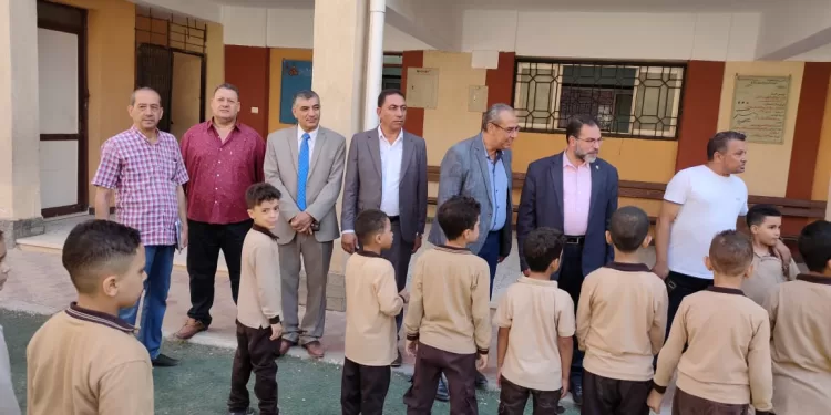 جولات لمتابعة انتظام العملية التعليمية في مدارس الدقهلية