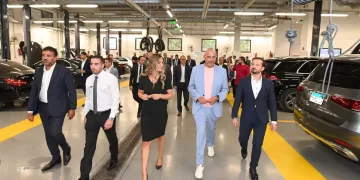 افتتاح صالة عرض ومركز خدمة مرسيدس-بنز بالإسكندرية بعد تطوير شامل