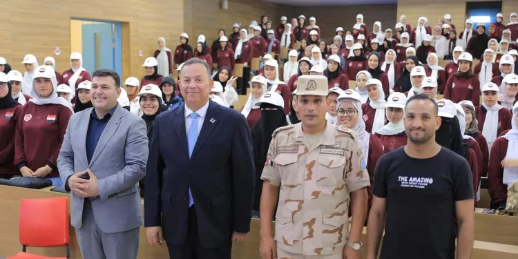 ختام الدورة الخامسة للتربية الوطنية للإناث بجامعة المنصورة الجديدة