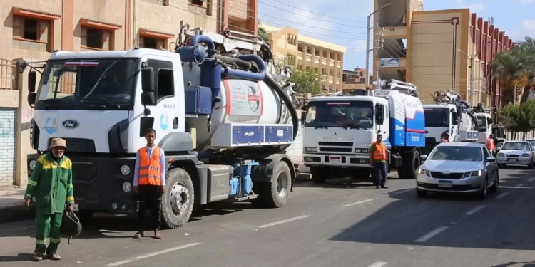 كفر الشيخ تستعد للشتاء: مناورة شاملة لشركة المياه لمواجهة السيول والأمطار