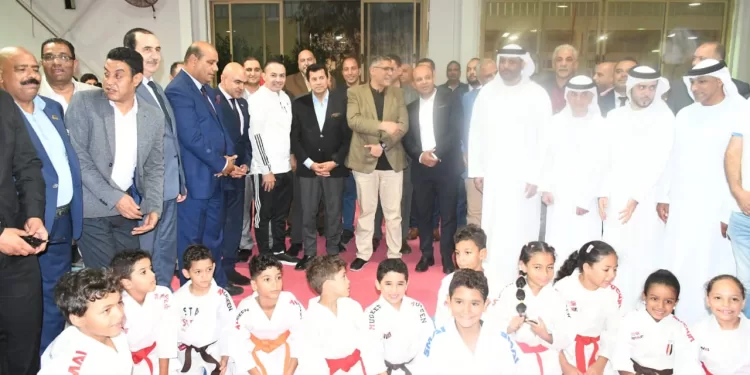 صبحي والنجار يتفقدان تطويرات نادي الصيد بأكتوبر ويكرمان الأبطال