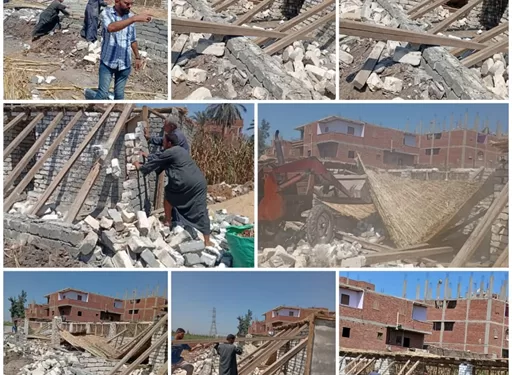 ضربة حاسمة للمتعدين: الشرقية تواصل الموجة 27 لإزالة 414 تعديًا