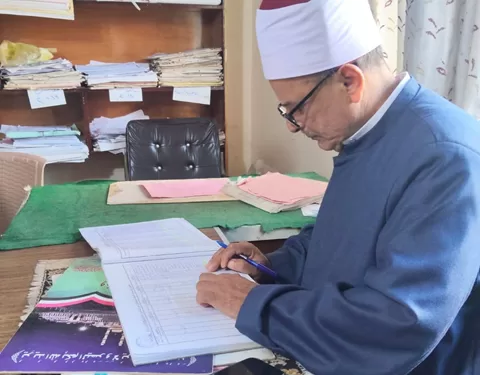 وكيل أوقاف كفر الشيخ يحذر المقصرين: لا تهاون مع عدم الالتزام بمواعيد العمل أو تعطيل مصالح المواطنين