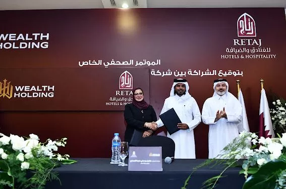 شراكة استراتيجية بين «ويلث هولدينج» و «رتاج العالمية للفنادق والضيافة» لتعزيز الاستثمار العقاري الفندقي بمشروعها بالعاصمة الإدارية