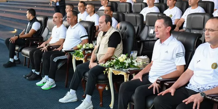 الرئيس عبد الفتاح السيسي يجري زيارة تفقدية إلى الأكاديمية العسكرية المصرية