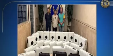 ضبط لصوص بطاريات أبراج الاتصالات بإحدى شركات المحمول