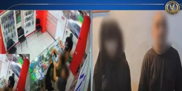 الداخلية كشفت «فيديو» الجريمة رغم عدم الإبلاغ.. «لص» وصديقته يقتحمان محل محمول بالمنوفية لسرقته