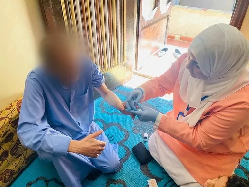 60 ألف زيارة منزلية لعلاج كبار السن وذوي الهمم بالشرقية 2 - جريدة الجمهورية 01 1 - جريدة الجمهورية
