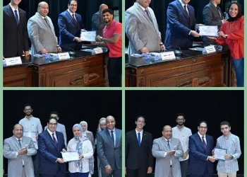 رئيس جامعة القاهرة يشهد إحتفالية تكريم الطلاب المتميزين فى الأنشطة الجامعية تقديراً لتفوقهم ومشاركتهم الفعالة 6 - جريدة الجمهورية رئيس جامعة القاهرة يشهد إحتفالية تكريم الطلاب المتميزين فى الأنشطة الجامعية تقديراً لتفوقهم ومشاركتهم الفعالة