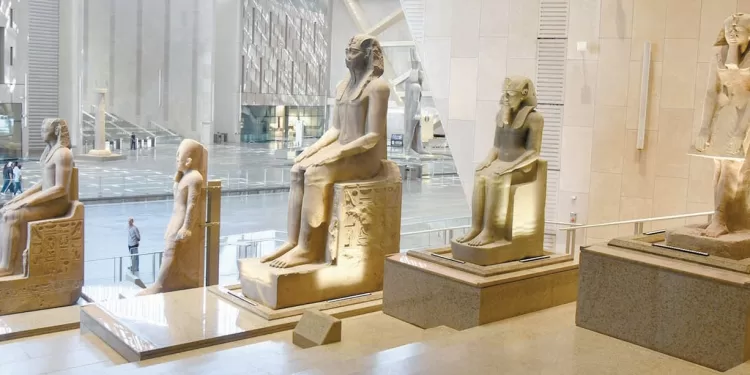 افتتاح المتحف المصرى الكبير: احتفاء بالتاريخ ولحظة محورية فى  مسيرة النهضة الوطنية  1 - جريدة الجمهورية افتتاح المتحف المصرى الكبير: احتفاء بالتاريخ ولحظة محورية فى  مسيرة النهضة الوطنية