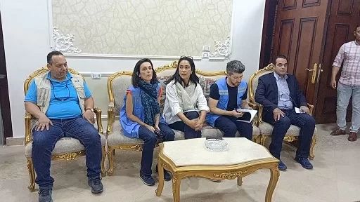 فليتشر يصل شمال سيناء لزيارة معبر رفح وتفقد مخازن المساعدات 3 - جريدة الجمهورية 03 5 - جريدة الجمهورية
