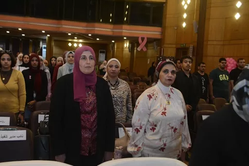 قصر العيني في قلب أكتوبر الوردي... معًا ضد سرطان الثدي (Pink Day) 6 - جريدة الجمهورية 04 11 - جريدة الجمهورية