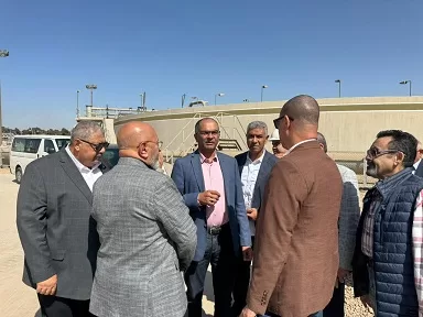 برفقة قيادات الوزارة.. نائب وزير الإسكان يتفقد محطة «الجبل الأصفر» في جولة ميدانية 11 - جريدة الجمهورية 11 20 - جريدة الجمهورية