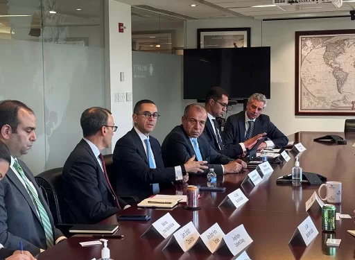 وزير الإستثمار على هامش مشاركته في الإجتماعات السنوية لصندوق النقد والبنك الدوليين