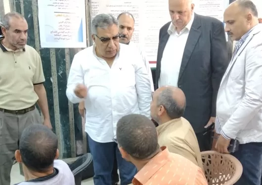 جولة مفاجئة لمحافظ الدقهلية بالمركز التكنولوجي بميت غمر 1 - جريدة الجمهورية جولة مفاجئة لمحافظ الدقهلية بالمركز التكنولوجي بميت غمر