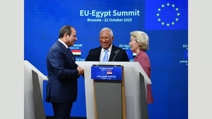 فيديو| كلمة الرئيس عبد الفتاح السيسي خلال المؤتمر الصحفي بمناسبة انعقاد القمة المصرية الأوروبية الأولى 3 - جريدة الجمهورية 2jpg 2 - جريدة الجمهورية
