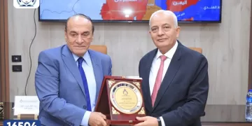 جامعة الريادة تستضيف اللواء سمير فرج فى إحتفالات نصر أكتوبر