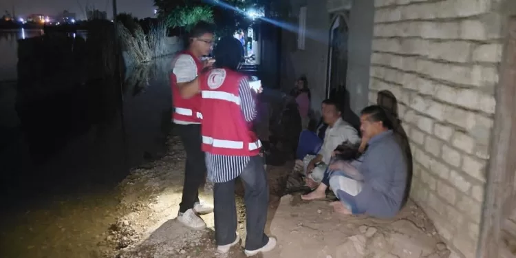 الهلال الأحمر المصري يرفع حالة الاستعداد لمواجهة آثار ارتفاع منسوب النيل