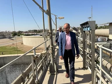 برفقة قيادات الوزارة.. نائب وزير الإسكان يتفقد محطة «الجبل الأصفر» في جولة ميدانية 9 - جريدة الجمهورية 9 23 - جريدة الجمهورية