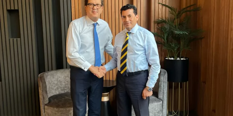 «صبحي» يبحث مع رئيس «الأنوكا» استعدادات مصر للألعاب الأفريقية 1 - جريدة الجمهورية «الخطيب» يبحث مع وفد شركة «LDV» تعزيز الشراكات الاستثمارية في مجالات التعليم والتنمية المستدامة