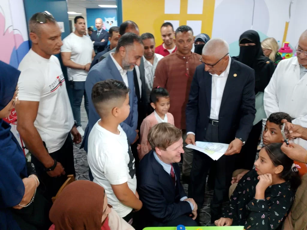 وزير التنمية الدولية النرويجي يزور مستشفى العريش العام ويلتقي المرضى 2 - جريدة الجمهورية IMG 20251009 WA0031 - جريدة الجمهورية