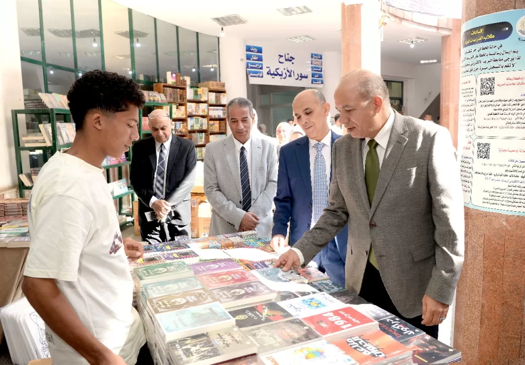 رئيس جامعة المنصورة يفتتح المعرض الرابع عشر للكتاب 4 - جريدة الجمهورية IMG 20251019 WA0109 - جريدة الجمهورية