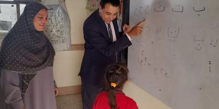 مدير إدارة الصف التعليمية يتفقد عددًا من المدارس لمتابعة سير العملية التعليمية 1 - جريدة الجمهورية مدير إدارة الصف التعليمية يتفقد عددًا من المدارس لمتابعة سير العملية التعليمية