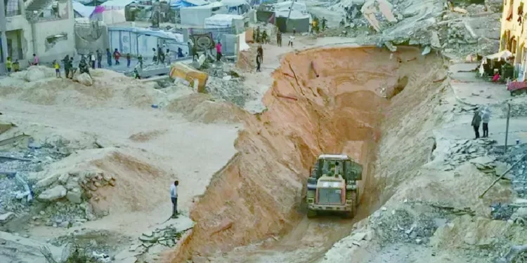 «ترامب» يوجه تحذيرًا..وحماس تؤكد مواصلة جهود البحث عن جثث الأسرائيليين تحت أنقاض غزة 1 - جريدة الجمهورية الاتحاد ودجلة.. صراع الثلاث نقاط